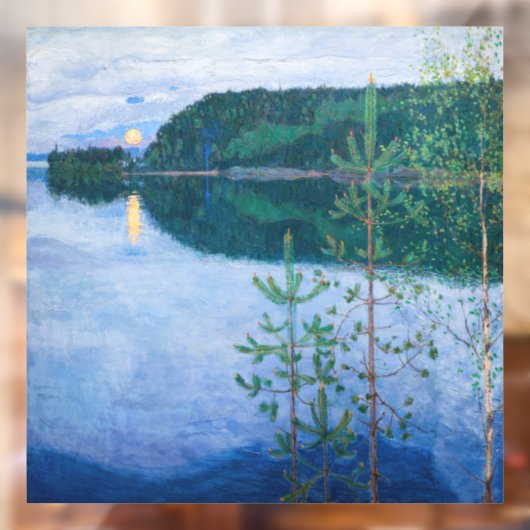 Akseli Gallen-Kallela - Voorjaarsnacht Raamsticker (Vel 2)