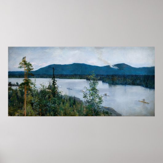 Akseli Gallen-Kallela - Vuokatti Poster (Voorkant)