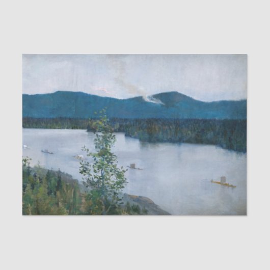 Akseli Gallen-Kallela - Vuokatti Tissuepapier (Voorkant)