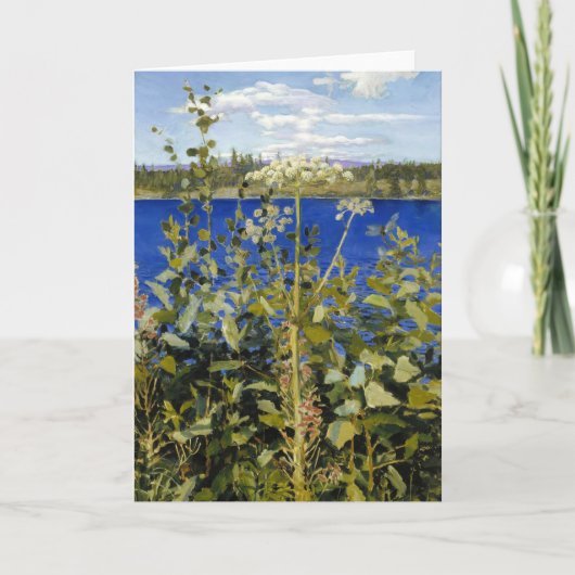 Akseli Gallen-Kallela - Wild Angelica Kaart (Voorkant)