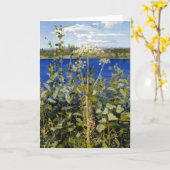 Akseli Gallen-Kallela - Wild Angelica Kaart (Gele Bloem)