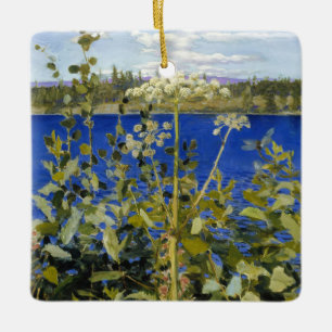 Akseli Gallen-Kallela - Wild Angelica Keramisch Ornament