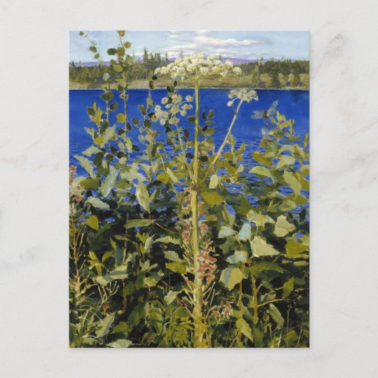 Akseli Gallen-Kallela - Wilde Engelwortel Briefkaart (Voorkant)