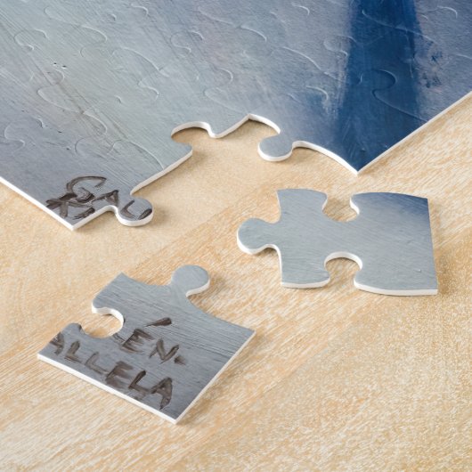 Akseli Gallen-Kallela - Winterlandschap #1 Legpuzzel (Zijkant)