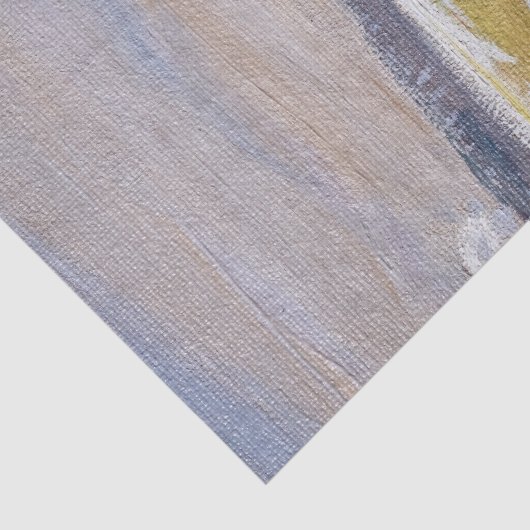 Akseli Gallen-Kallela - Winterlandschap #2 Tissuepapier (Detail)