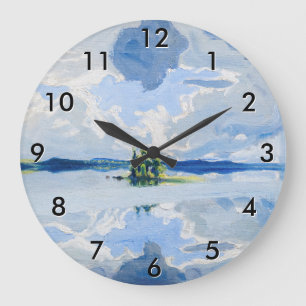 Akseli Gallen-Kallela - Wolken boven een meer Grote Klok