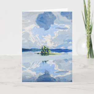 Akseli Gallen-Kallela - Wolken boven een meer Kaart