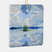 Akseli Gallen-Kallela - Wolken boven een meer Keramisch Ornament (Rechts)