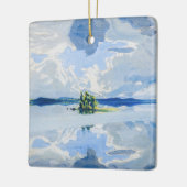 Akseli Gallen-Kallela - Wolken boven een meer Keramisch Ornament (Links)