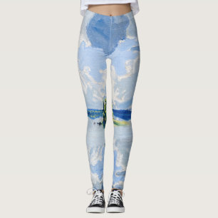 Akseli Gallen-Kallela - Wolken boven een meer Leggings