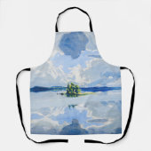 Akseli Gallen-Kallela - Wolken boven een meer Schort (Voorkant)