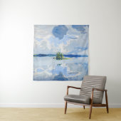 Akseli Gallen-Kallela - Wolken boven een meer Wandkleed (In situ)