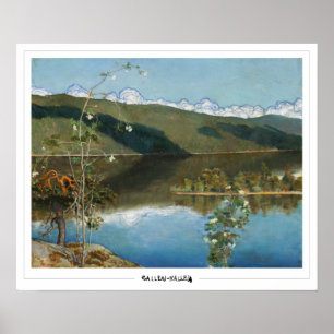 Akseli Gallen-Kallela Zedign Art Poster #384