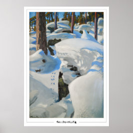 Akseli Gallen-Kallela Zedign Art Poster #385