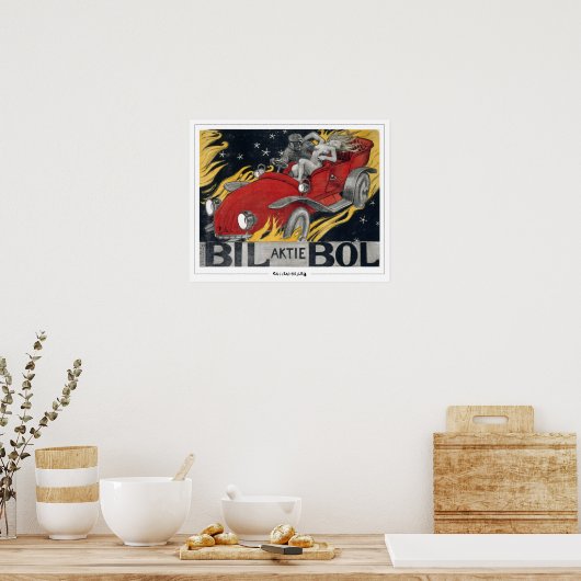 Akseli Gallen-Kallela Zedign Art Poster #433 (Keuken)