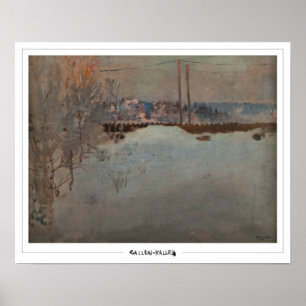 Akseli Gallen-Kallela Zedign Kunst Poster #354