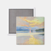 Akseli Gallen-Kallela - Zonsondergang boven het Ru Magneet (Voorkant / Achterkant)
