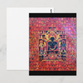 Akshobya Boeddha Altaar Kaart (Voorkant / Achterkant)