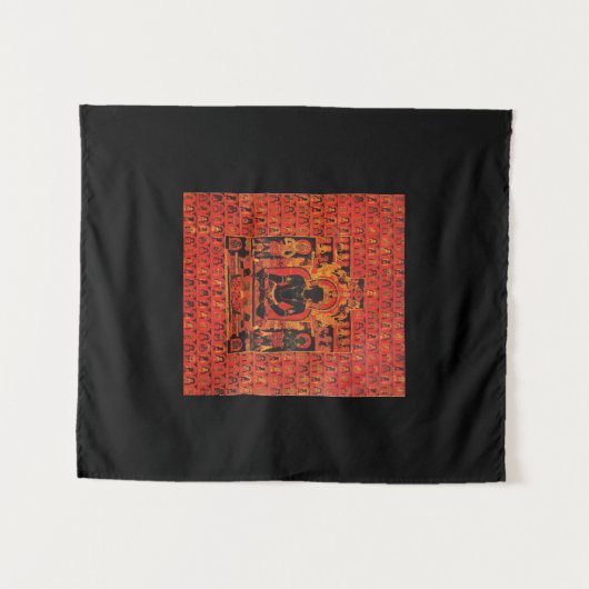 Akshobya Wijsheid Boeddha Wandkleed (Voorkant (horizontaal))