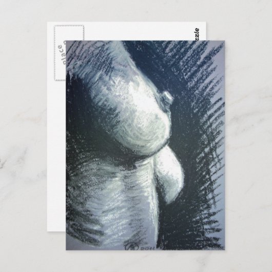 Akt, Frau Briefkaart (Voorkant / Achterkant)