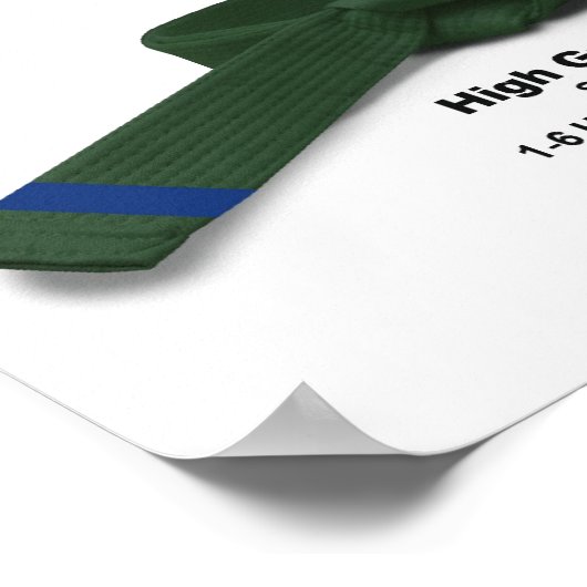 AKTA Belt Rank Poster (Hoek)