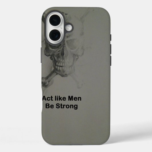 Akte als Mannen - Wees sterk.jpg Case-Mate iPhone Case (Achterkant)