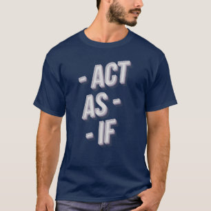 Akte alsof t-shirt