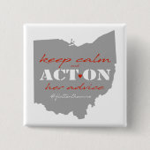 Akte op haar Advice Button (Voorkant)