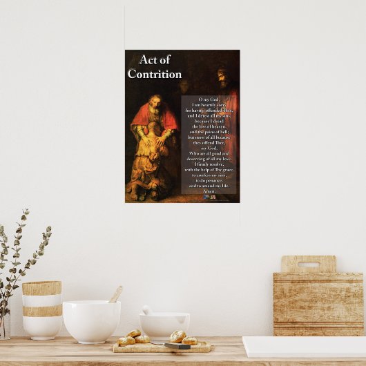 Akte van bijdrage poster (Keuken)