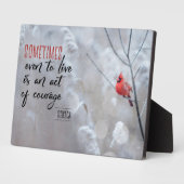 Akte van Courage Fotoplaat (Zijkant)