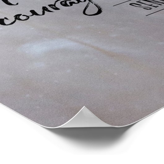 Akte van Courage Poster (Hoek)