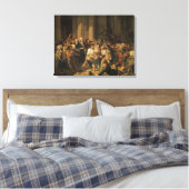 Akte van Koerdische Monsieur Defontenay Canvas Afdruk (Insitu (Slaapkamer))