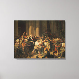 Akte van Moordenaar Defontenay Canvas Afdruk