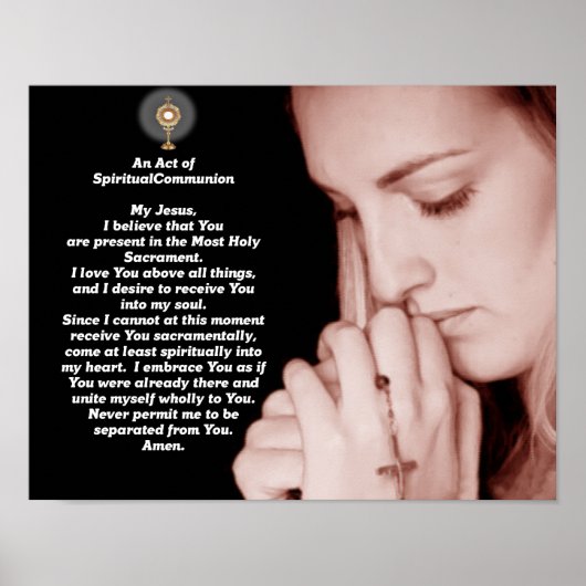 Akte van Spirituele Gemeenschappen Poster (Voorkant)