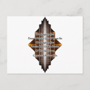 Akte van vergeving briefkaart