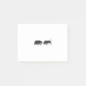 Aktien Bear Bull Börse Post-it® Notes (Voorkant)