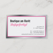 Aktions Karten Visitekaartje (Voorkant)