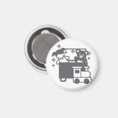 Aktivitäten Button Hausarbeit Spielzeug aufräumen Magneet (Voorkant / Achterkant)