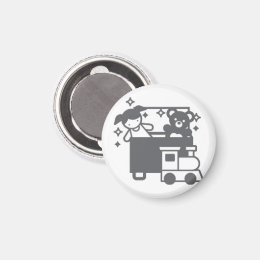 Aktivitäten Button Hausarbeit Spielzeug aufräumen Magneet (Voorkant / Achterkant)