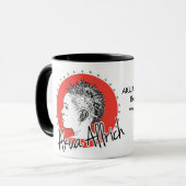 Akua en de mok van de stam (Voorkant links)