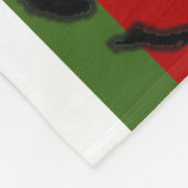 Akua's Land Kanaka Maoli Flag Fleece Blanket (Hoek)