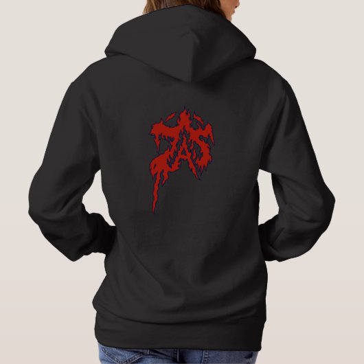 Akumakaze Dames Hoodie (Achterkant)