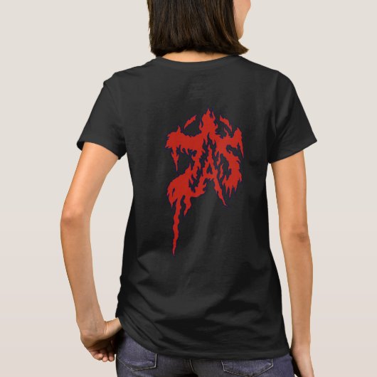 Akumakaze Dames T-Shirt (Achterkant)