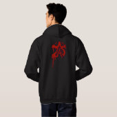 Akumakaze Heren Hoodie (Achterkant volledig)