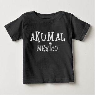 Akumal Mexico Design - Baby Fine Jersey T-Shirt