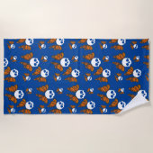 Akumal Mexico Design - Beach Towel Strandlaken (Voorkant)