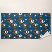 Akumal Mexico Design - Beach Towel Strandlaken (Voorkant)