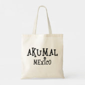 Akumal Mexico Design - Budget Tas (Achterkant)
