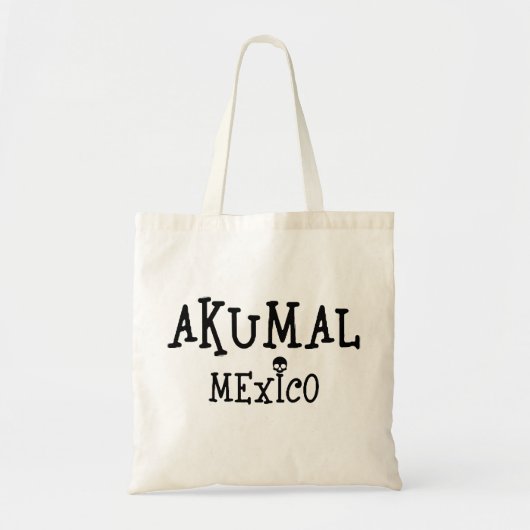 Akumal Mexico Design - Budget Tas (Voorkant)