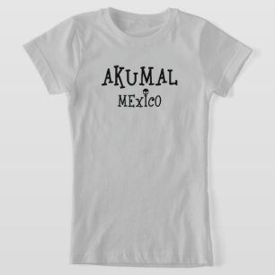 Akumal Mexico Design - Girls' Fine Jersey T-Shirt